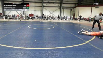 165 lbs Quarterfinal - Austin Edwards, Trinity vs Landon Kearns, Coast Guard