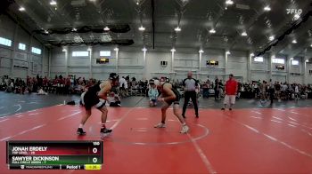 150 lbs Round 3 (6 Team) - Jonah Erdely, Top Level vs Sawyer Dickinson, Full Circle Green
