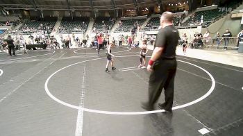 55 lbs Semifinal - Wyatt Holtz, Wagoner Takedown Club vs Bentley Hughart, Berryhill Wrestling Club