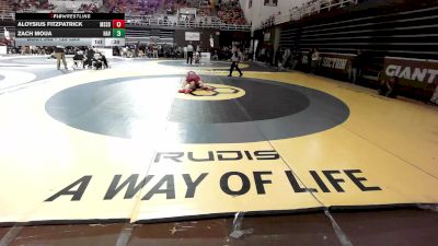 120 lbs Consi Of 16 #1 - Aloysius Fitzpatrick, Model Secondary School For The Deaf vs Zach Moua, The Haverford School