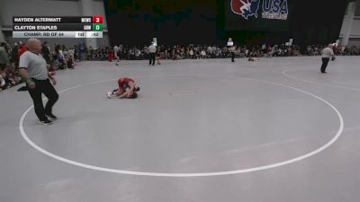 74 lbs Champ. Rd Of 64 - Hayden Altermatt, MN Elite Wrestling Club vs Clayton Staples, Greater Heights Wrestling