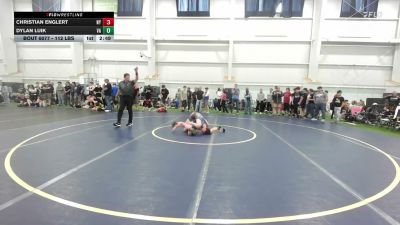 112 lbs Semifinal - Christian Englert, NY vs Dylan Luik, VA