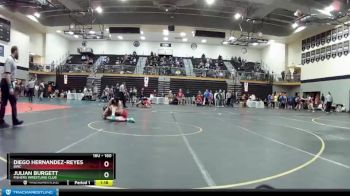 160 lbs Champ. Round 2 - Diego Hernandez-Reyes, BWC vs Julian Burgett, Fishers Wrestling Club