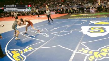 Champ. Round 1 - Gavin Gerths, Fairbury vs Harrison Alley, Lincoln Standing Bear