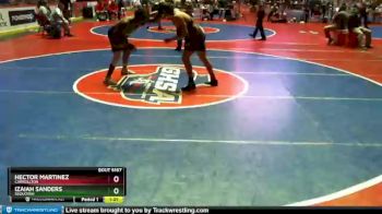 6 lbs Cons. Round 1 - Hector Martinez, Carrollton vs Izaiah Sanders, Sequoyah