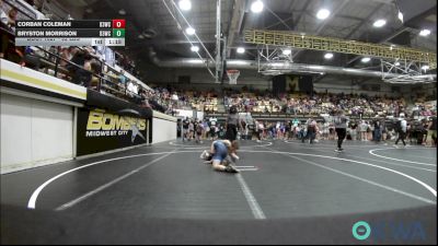 92 lbs Rr Rnd 2 - Corban Coleman, D3 Wrestling Cluib vs Bryston Morrison, D3 Wrestling Cluib