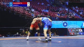 86 kg 1/4 Final - Batbilguun Naadambat, Mongolia vs Ryogo Asano, Japan