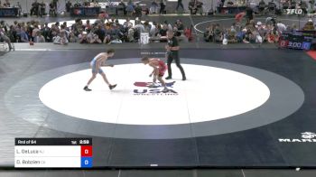 120 lbs Rnd Of 64 - Leo DeLuca, New Jersey vs Devin Bobzien, California