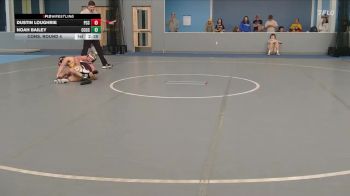 149 lbs Cons. Round 4 - Noah Bailey, Cloud County Community College vs Dustin Loughrie, Pratt Community College