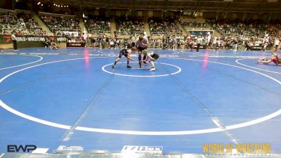 58 lbs Round Of 16 - Maverick Elliott, Mat Assassins vs Ryker Ostermiller, Colorado Outlaws