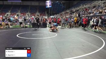 152 lbs Rnd Of 128 - Grady Rousse, Michigan vs Cole Aguirre, Missouri