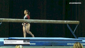Wesley Stephenson - Beam, Stanford University - 2019 GymQuarters Invitational
