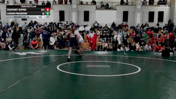 215 lbs Round Of 16 - Zachary Soper, Whitman-Hanson vs Logan Franzoni, Oliver Ames