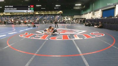 126 lbs Round Of 64 - Jack Cole, NJ vs Elijah Collick, MD