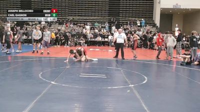 97 lbs Consi Of 4 - Joseph Bellochio, Kingsway - MSC vs Cael Gagnon, Maine Hammahs - MSC