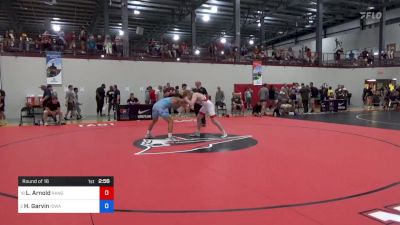 74 kg Round Of 16 - Lowell Arnold, Ranger Wrestling Club vs Hunter Garvin, Iowa