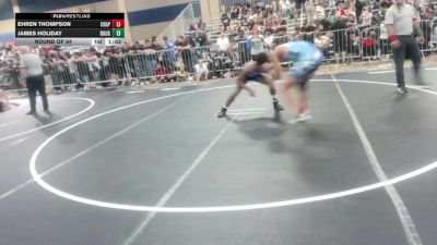 165 lbs Round Of 64 - Ehren Thompson, Chaparral HS vs James Holiday, Rough House