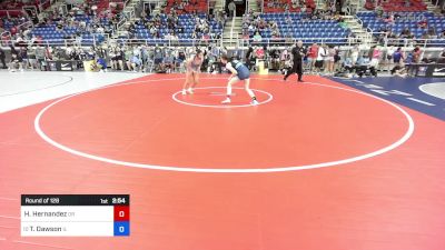 140 lbs Round Of 128 - Hannah Hernandez, OR vs Taylor Dawson, IL