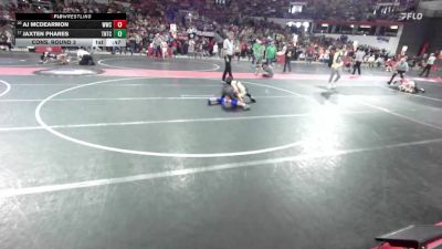 63 lbs Cons. Round 3 - AJ McDearmon, Waukesha Wrestling Club vs Jaxten Phares, Team Nazar Training Center