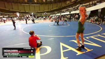 72 lbs 5th Place Match - Nathan Parrish, Fauquier Wrestling Club vs Trevor Lindquist, Crystal Coast Grapplers