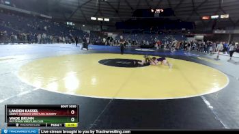 92 lbs 3rd Place Match - Wade Bruhn, Mat Demon Wrestling Club vs Landen Kassel, Liberty Warriors Wrestling Academy