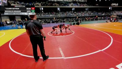 6A 152 lbs Champ. Round 1 - Claire Guydon, Conroe The Woodlands vs Brooklyn Branum, Coppell