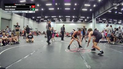 115 lbs Round 1 (4 Team) - John Rodak, Pedraza vs Callen Owen, Dayton Bandits