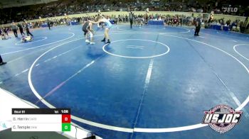 155 lbs Quarterfinal - Gage Herrin, Cardinal Wrestling Club vs Carter Temple, Greater Heights Wrestling