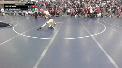 120B lbs Champ. Rd Of 32 - Levi Householder, Herriman vs Daxton Hess, Weber