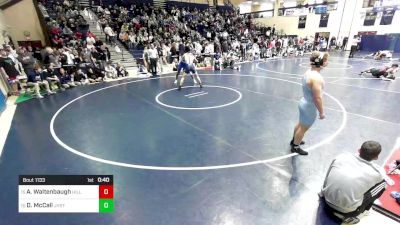 160 lbs Consi Of 16 #2 - Arment Waltenbaugh, The Hill School vs Draven McCall, Jesuit High School - Tampa