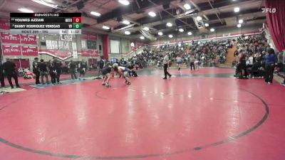 190 lbs Champ. Round 2 - Younes Azzam, North Torrance vs Danny Rodriguez Venegas, Victor Valley