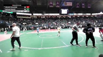 90 lbs Champ. Round 1 - Nolan Callahan, NDL1 vs Daylin Fraley, OHCA