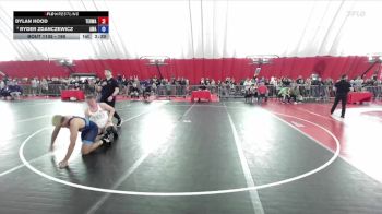 190 lbs Champ. Round 2 - Dylan Hood, Toss Em Up Wrestling Academy vs Ryder Zdanczewicz, Askren Wrestling Academy