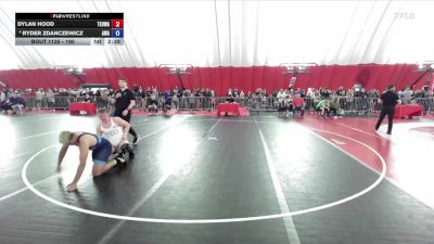 190 lbs Champ. Round 2 - Dylan Hood, Toss Em Up Wrestling Academy vs Ryder Zdanczewicz, Askren Wrestling Academy