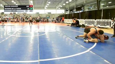 285 lbs Rr Rnd 1 - Trevor Shearer, AnchorCats Red - HSB vs Isandre De La Torre, MF Dynasty - HSB