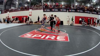 60 kg Quarters - Isaiah Cortez, Gilroy High School Wrestling vs Brady Baker, Michigan West Wrestling Club