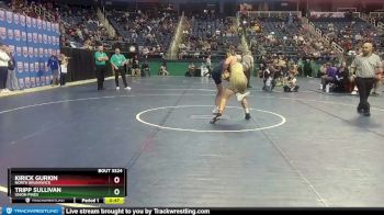 3A 150 lbs Cons. Round 3 - Tripp Sullivan, Union Pines vs Kirick Gurkin, North Brunswick