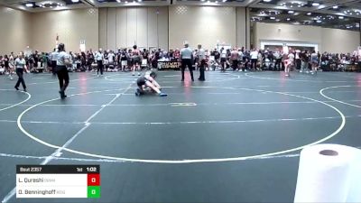 120 lbs Round Of 32 - Liam Qureshi, Orange County RTC vs Oliver Benninghoff, Reign WC