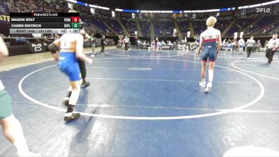 105 lbs Consy 1 - Mason Nolt, Penn Manor vs Caden Dietrich, Butler