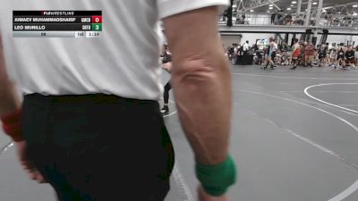 98 lbs Round 4 (6 Team) - Leo Murillo, Team Shutt B Team vs Jumaev Muhammadsharif, Grit Mat Club Blue