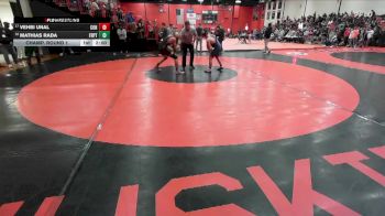150 lbs Champ. Round 1 - Vehbi Unal, Hoffman Estates (CONANT) vs Mathias Rada, FREEPORT (HS)