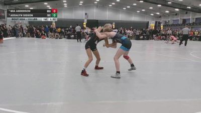 110 lbs Champ. Rd Of 16 - Mia Anderson, Nebraska Wrestling Academy vs Addalyn Sisson, Floyd Wrestling Club