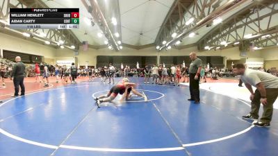 116 lbs Rr Rnd 7 - William Hewlett, Soudys Boys vs Aidan Carty, Centurion MS