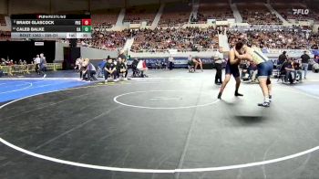 285-D1 Cons. Semi - Braidi Glascock, Perry High School vs Caleb Balke, Casteel High School