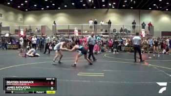 117 lbs Round 5 (6 Team) - Brayden Bohnsack, Elite Athletic Club DZ vs James Ratajczka, Team Gotcha Blue