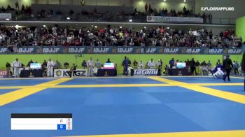 MARIA EDUARDA vs GLAUCIA BRAGA 2019 European Jiu-Jitsu IBJJF Championship