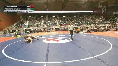 2A-215 lbs Quarterfinal - Colter Krell, Kemmerer vs Colter Schwend, Tongue River