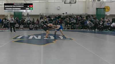 165 lbs Champ. Round 2 - Beknazar Baiyshbekov, Albright College vs Viviano Gutierrez, Merchant Marine