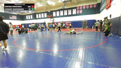 177 lbs Cons. Round 3 - Enrique Hernandez, Elsinore vs Jaden Guzman, Delano Diablos