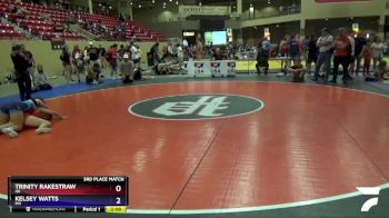 122 lbs 3rd Place Match - Trinity Rakestraw, OK vs Kelsey Watts, MO